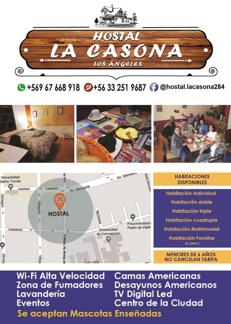 Hostal La Casona Los Ángeles Eksteriør bilde